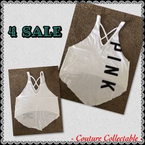 Pink Victoria’s Secret tank top